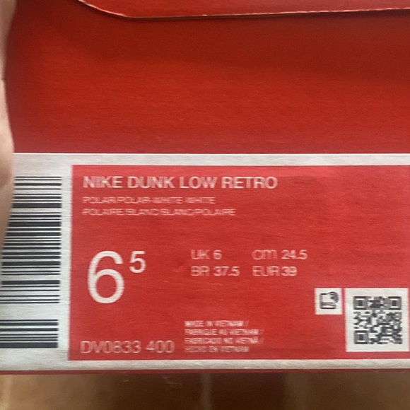 Nike Dunk Low Retro - Classic White polar Blue - Picture 5 of 5